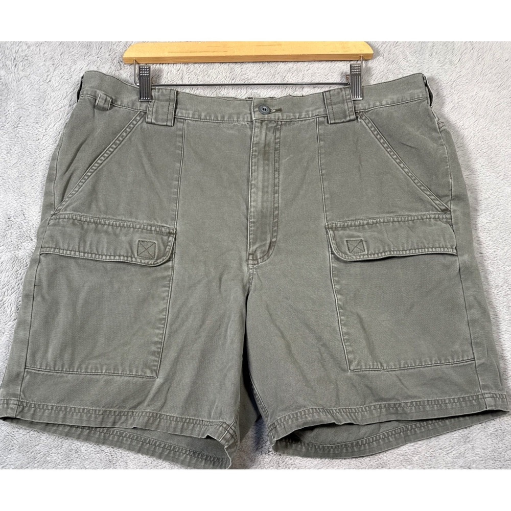 Outdoor Gorpcore Field Cargo Shorts Eddie Bauer Legend Mens 40 Green Utility